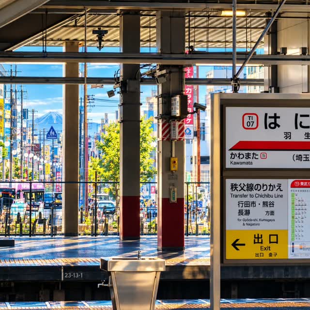 Railroad Station - Japan 🇯🇵